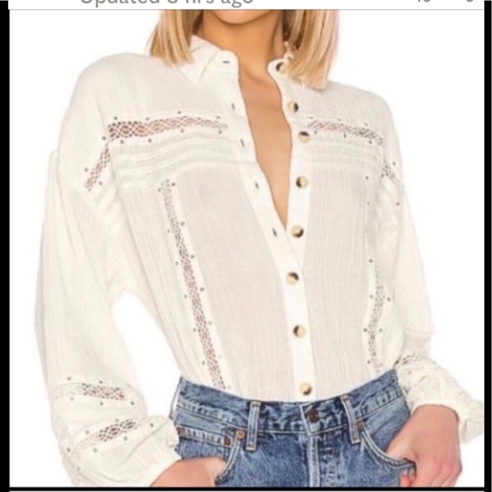 Free People peasant blouse
